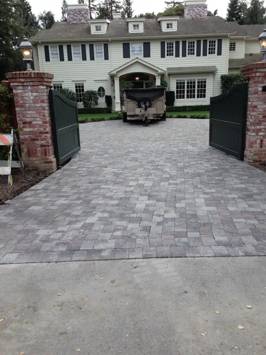 Driveway Paving Driveway Pavers Completed San Carlos Ca