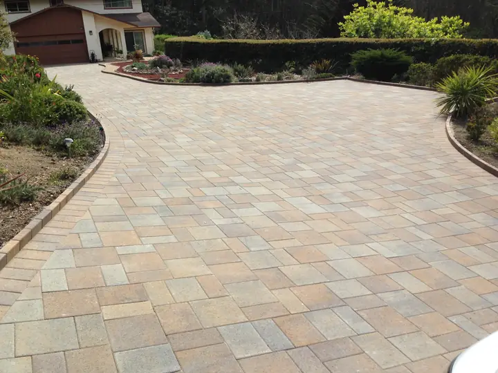 Driveway Paving Large Format Paver Driveway