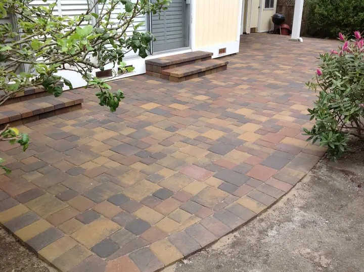 Patio Paving Back Garden Paver Patio Pacifica Ca