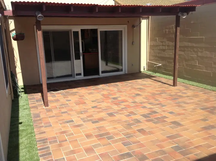 Patio Paving New Backyard Paver Patio