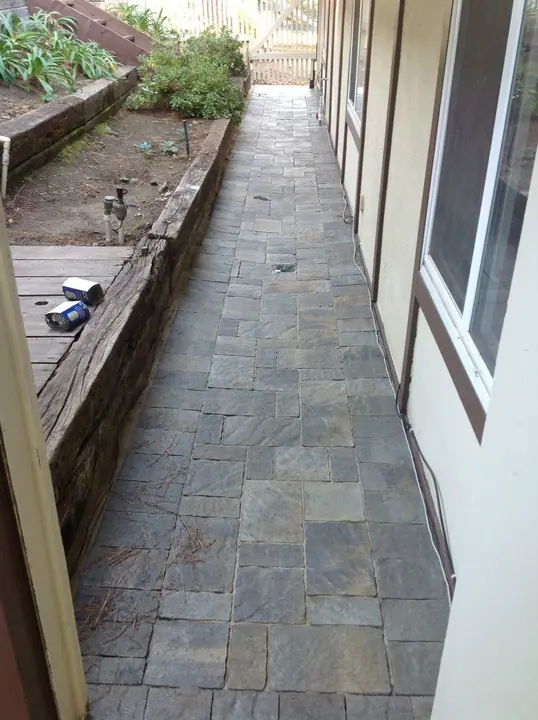 Paver Installation Calstone Quarry Stone Paver Surface